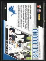 Sam LaPorta 2024 Donruss Elite Spellbound Green #5-11
