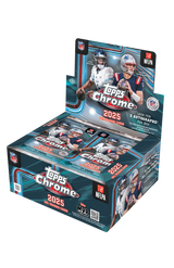 2025 Topps Chrome Football Hobby Jumbo Box