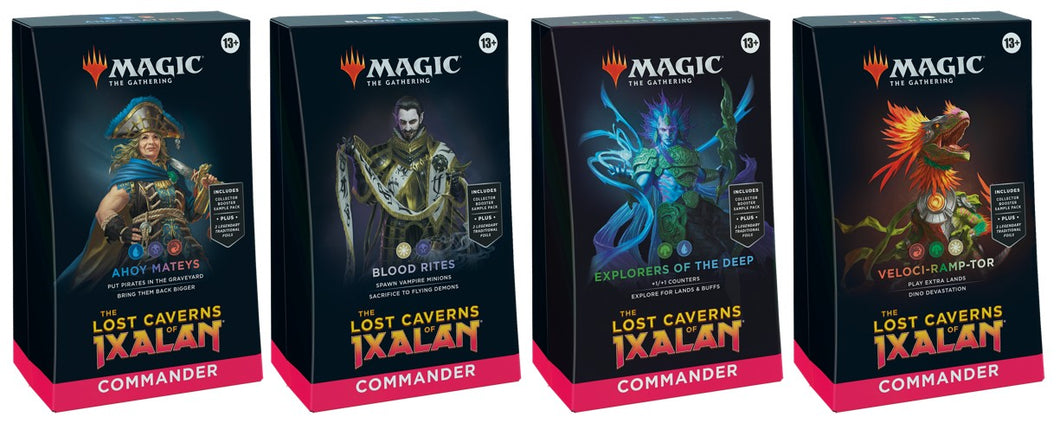 Magic the Gathering: LCI Lost Carverns Of Ixalan Commander Decks