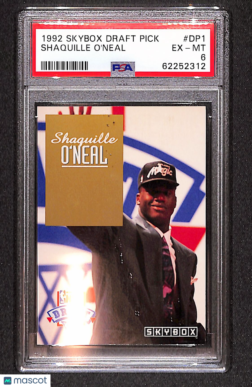 Shaquille O'Neal 1992 Skybox Draft Picks #DP1 PSA 6