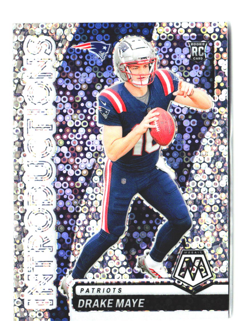 Drake Maye 2024 Mosaic Introduction No Huddle Disco #1