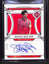 Load image into Gallery viewer, Heung-Min Son 2022 National Treasures Penmanship Sapphire #P-SON 10/25
