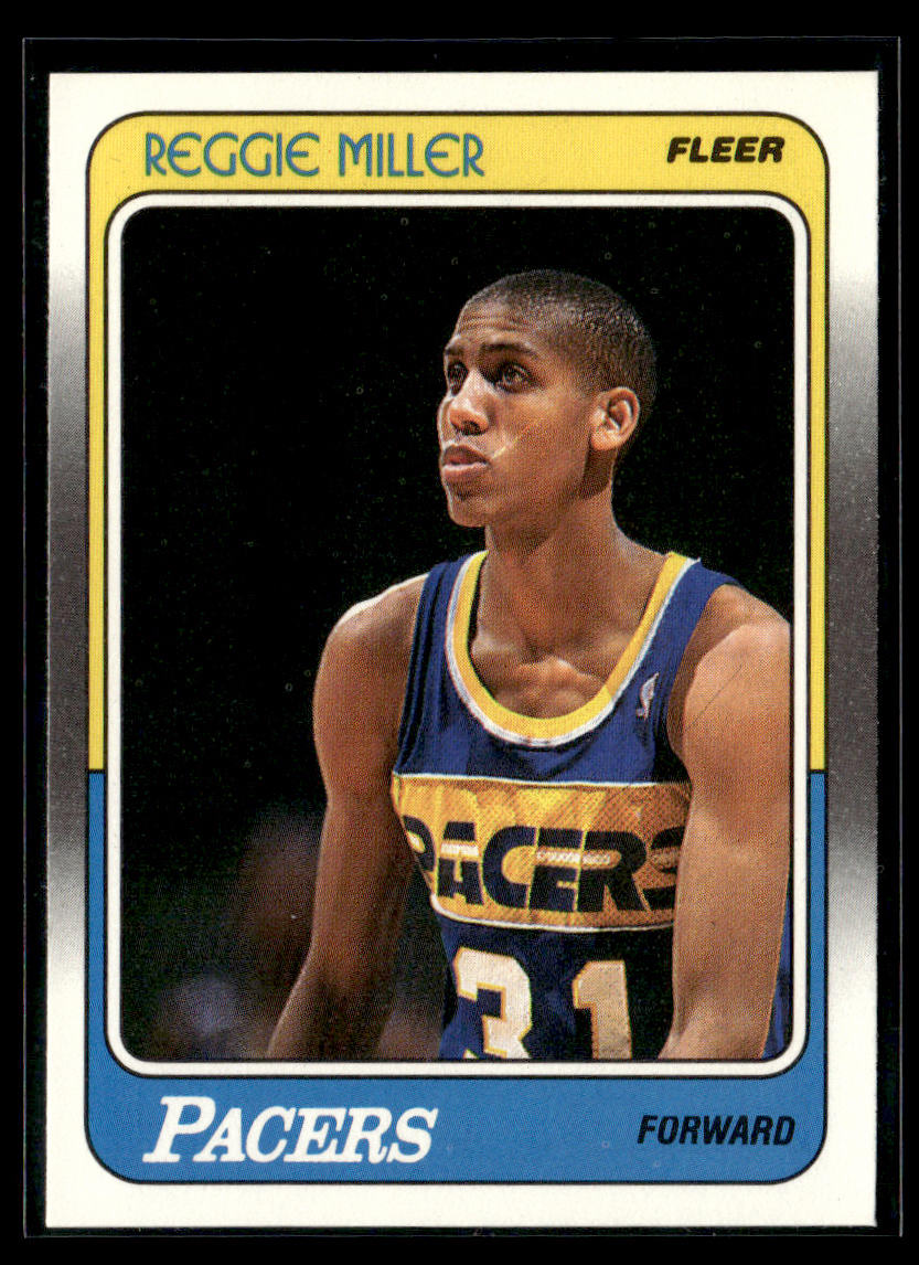 Reggie Miller 1988 Fleer #57