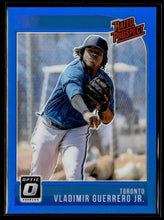 Load image into Gallery viewer, Vladimir Guerrero Jr. 2018 Panini Donruss Optic Rated Prospect Blue #RP1 /149
