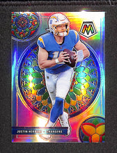 Load image into Gallery viewer, Justin Herbert 2021 Panini Mosaic Football Stained Glass SSP #GM-6
