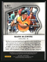 Mark McGwire 2022 Panini Prizm Old School Blue Mojo Prizm #OS-7 #/199