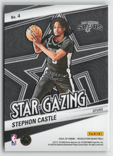 Stephon Castle 2024-25 Panini Revolution Star Gazing #4