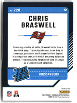 Chris Braswell 2024 Donruss Optic Blue Hyper #220