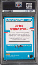 Load image into Gallery viewer, Victor Wembanyama 2023 Panini Donruss Optic Holo #225 PSA 9
