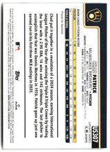 Chad Patrick 2025 Topps Update #US307