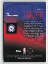VJ Edgecombe 2025-26 Topps Signature Class Unfazed #FAZE-13
