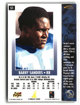 Barry Sanders 1996 Action Packed #51