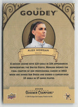 Alex Morgan 2026 Upper Deck Goodwin Champions Goudey #G-2