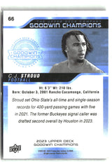 C.J. Stroud 2023 Upper Deck Goodwin Champions #66