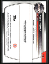 Kelis Fisher 2025-26 Bowman Autographs Blue Border #PA-KF #/150