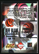 Jeff Blake 1996 Collector's Edge Ripped #R1