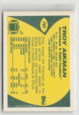 Troy Aikman 1989 Topps Traded #70T