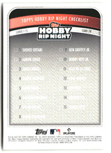 Brooks Lee 2025 Topps Hobby Rip Night #14