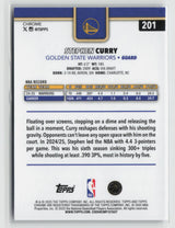 Stephen Curry 2025-26 Topps Chrome #201