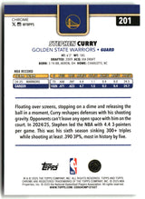 Stephen Curry 2025-26 Topps Chrome #201