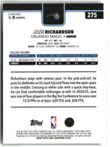 Jase Richardson 2025-26 Topps Chrome #275