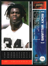 Ricky Williams 1999 Pacific Revolution #110