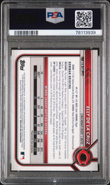 Elly De La Cruz 2022 Bowman Mega Box Chrome #50 PSA 10