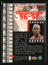 Michael Jordan 1998 Upper Deck Michael Jordan Living Legend #109