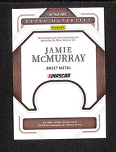 Load image into Gallery viewer, Jamie McMurray 2023 National Treasures Sheet Metal Platinum Blue #RM-JMC 1/1
