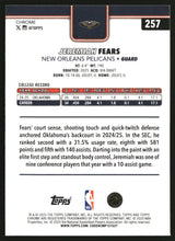 Jeremiah Fears 2025-26 Topps Chrome #257