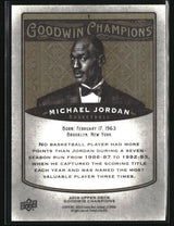 Michael Jordan 2019 Upper Deck Goodwin Champions Royal Blue #1