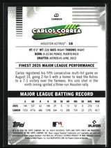 Carlos Correa 2026 Finest Mini-Diamond Refractors #42