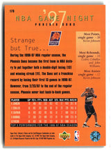 Phoenix Suns 1997-98 Collector's Choice #176