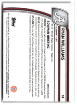 Ryan Williams 2024 Bowman University Chrome #53