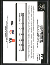 Dont'e Thronton Jr 2025 Topps Chrome Football Football Leather Refractor #385