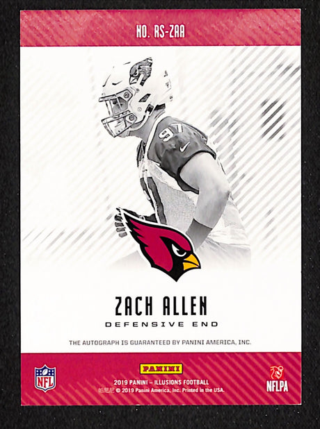 Zach Allen 2019 Panini Illusions Rookie Signs #RS-ZAA #/199