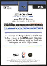 Jase Richardson 2025-26 Topps Holiday #H185