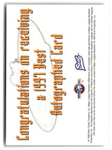 Richard Almanzar 1997 Best Autographs Prospect Series #NNO