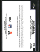 Emery Jones Jr 2025 Topps Chrome Football Teal Refractor /299 #386