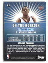 Steve Francis 2000-01 Topps Stars On the Horizon #H1