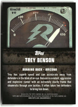 Trey Benson 2024 Topps Resurgence Voltaic Refractor #V-17