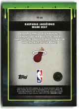 Kasparas Jaku?ionis 2025-26 Topps Chrome Tall Tales #TT-24