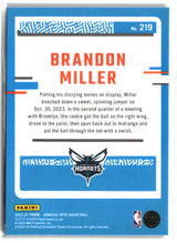 Brandon Miller 2023-24 Donruss Optic #219