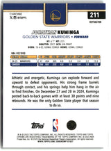 Jonathan Kuminga 2025-26 Topps Chrome Refractor #211