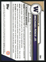 Michael Penix Jr. 2023 Bowman University Chrome #184b