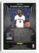 Ziaire Williams 2021-22 Panini Illusions #160