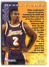 Derek Fisher 1996-97 SkyBox Premium #209