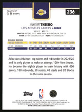 Adou Thiero 2025-26 Topps #236