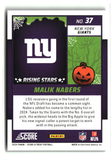 Malik Nabers 2024 Score-A-Treat Rising Stars Green Bats #37