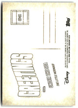 Under the Sea 2025 Topps Disney Wonder Greetings From FoilFractor #GF-24